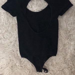 Forever 21 black body suit